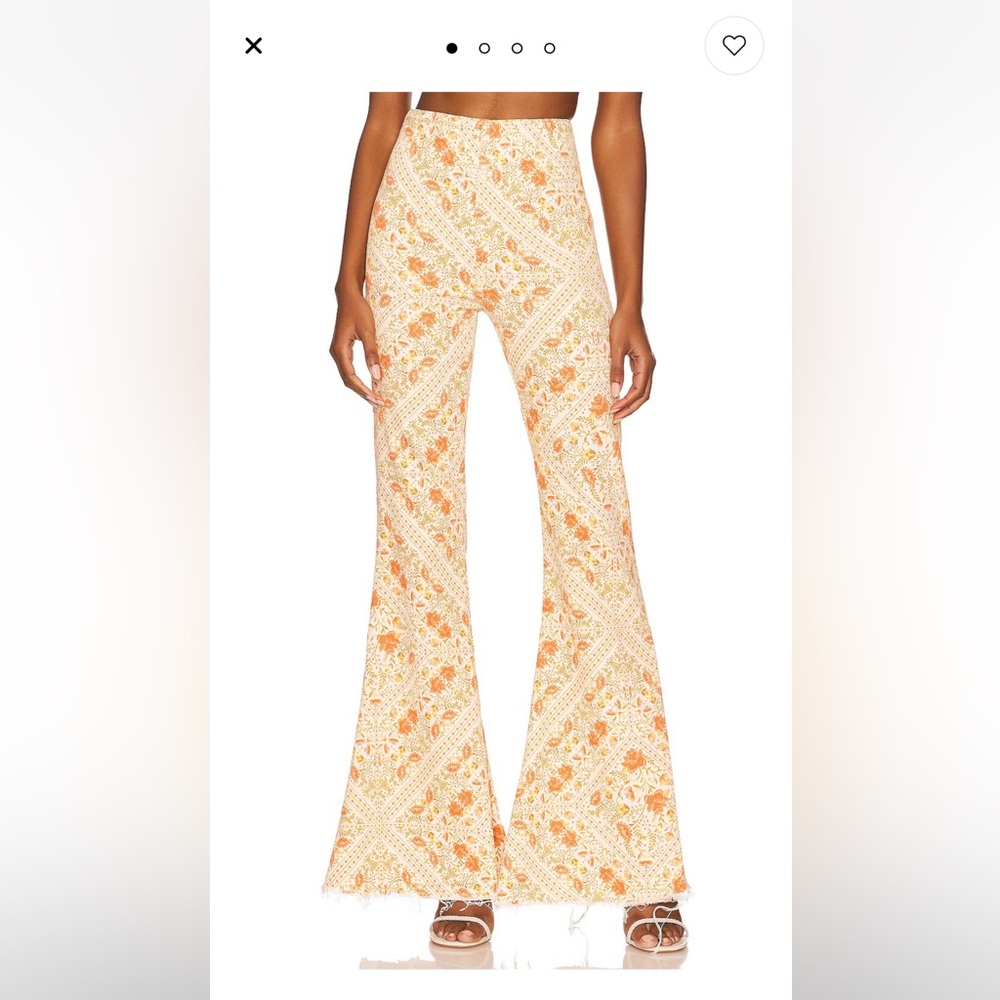 REVOLVE hippie flower flair pants